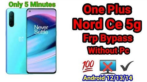 💯✔️👍🏻how to frp bypass oneplus nord ce 5g without pc | how to frp bypass oneplus nord ce 5g |#frp