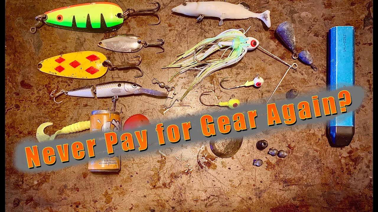 HOW TO FIND FREE TACKLE Free Fishing Tackle for life YouTube