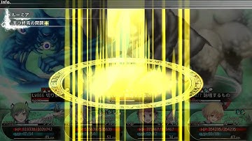 Touhou Labyrinth 2 - Team 9 vs Distorted Entities (29F Superboss)