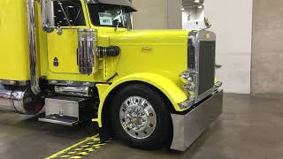 Sharp Custom Yellow Peterbilt Show Truck