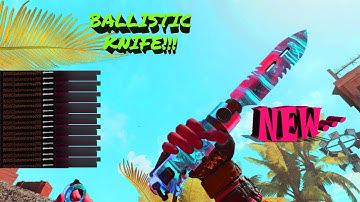 The NEW!!! Ballistic Knife DLC Weapon Gameplay | Call of Duty BO4