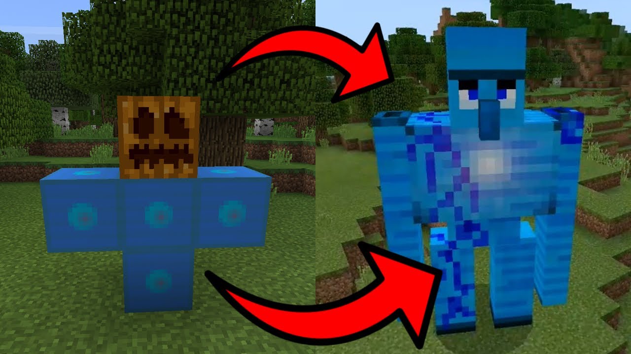 Mcpe How To Spawn The Guardian Youtube