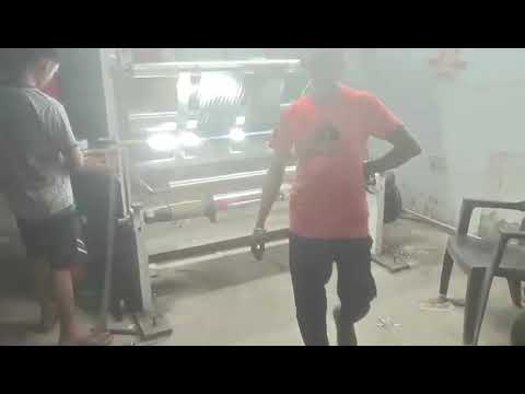 Servo Registered Film Window Machine demonstration video