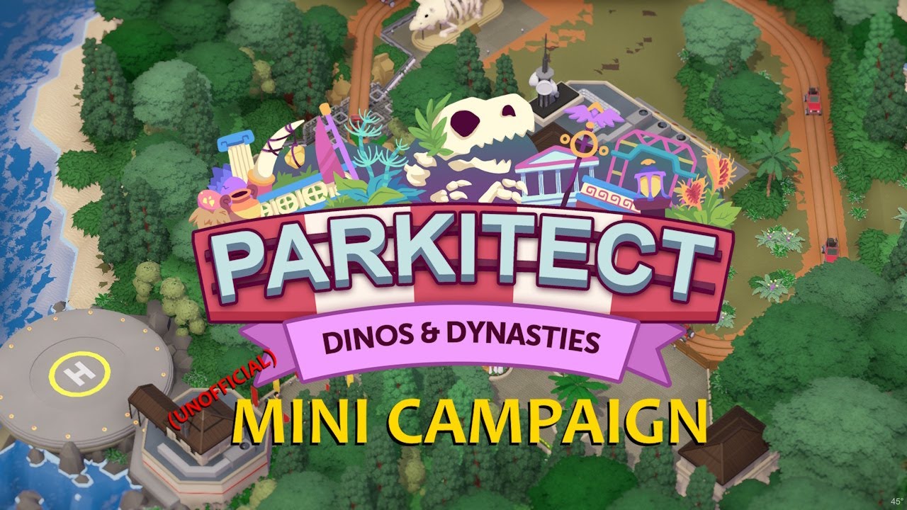 Parkitect - Dinos & Dynasties Mini Campaign Trailer