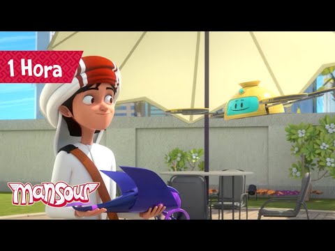 Junte-se à Aventura P4 ? | 1 hora de desenhos animados para crianças ? | As aventuras de Mansour ✨