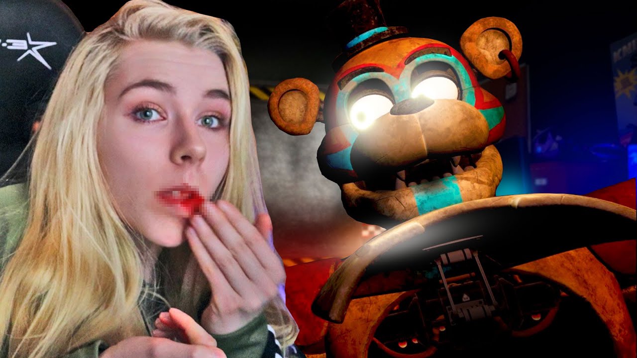 ich BEISSE mir auf die ZUNGE bei FNAF!