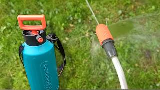 Gardena Pressure Sprayer broken nozzle repair with 3d Printer