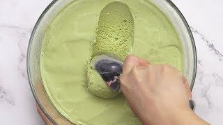 Homemade Matcha Ice Cream Recipe by The Food Pedia 914,378 views 5 years ago 1 minute, 53 seconds