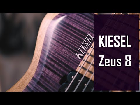 Kiesel ZM8 Zeus 8弦 Headlessギター Kiesel Zeus Multiscale 8 Deep Clear Over Flame – Chicago