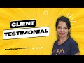 Client Testimonial | Healthyfy Solutions