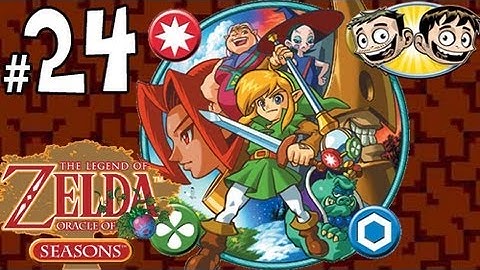 The Legend of Zelda: Oracle of Seasons Walkthrough - PART 24 - Cute Butterfly B&%$H Boss - BroBrahs