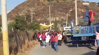 Fiesta patronal Santo Tomás Apipilhuasco, Estado de Mexico, 2022.