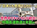 【海外の反応】中国「日本も見捨てるのか・・・」中国高速鉄道計画インチキ?全世界で廃止!?各国から日本に救助要請?中国の計画に衝撃を受ける【俺たちJAPAN】