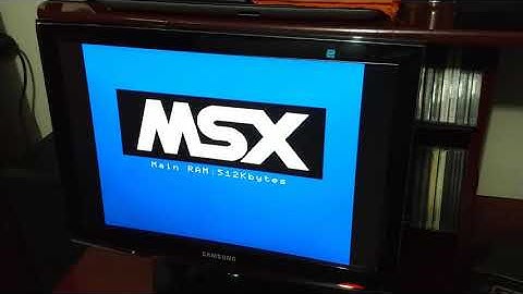 Criando discos para MSX no próprio MSX via Sofa Run