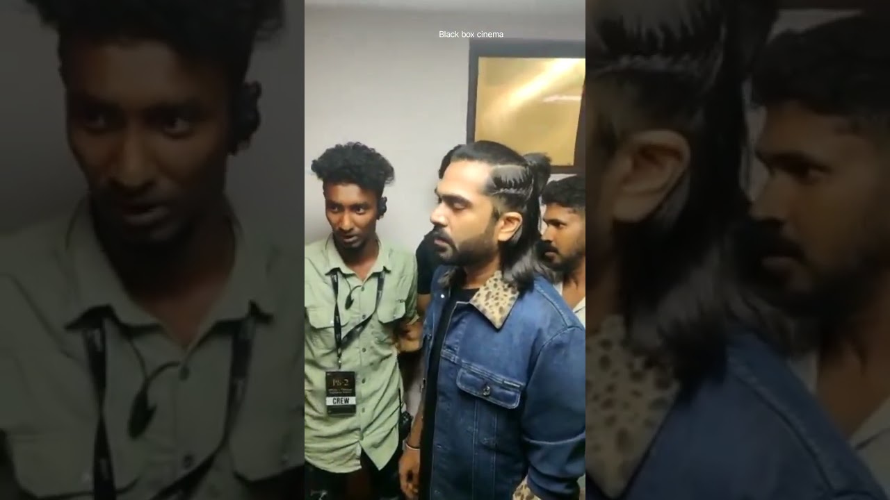 🔥STR 🔥Silambarasan🔥ps-2 mass entry ponniy Selvan trailer launch