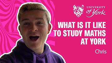 What is it like to study Maths at York?