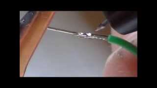 Stranded Copper Wire to Stainless Steel Needle, Lap and Butt Welds