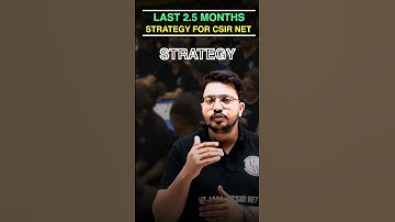 Last 2.5 Months For CSIR NET 2023 December Exam💪 #Shorts #PW