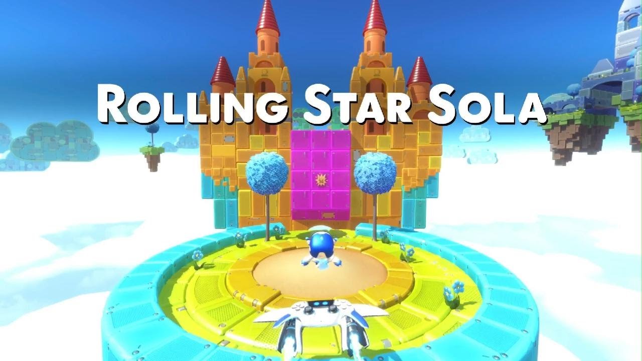 Astro BOT | Rolling Star Sola Secret Level Gameplay