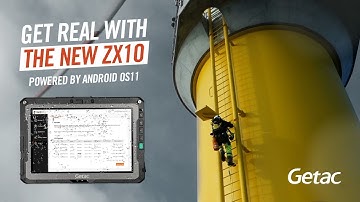 This Is Real Remote Working - ZX10 Fully Rugged Android Tablet | Getac