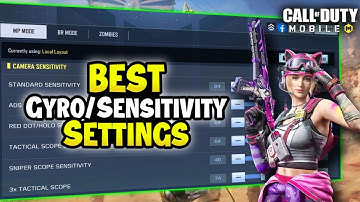 Best Sensitivity/Gyroscope Settings For Cod Mobile (MP & BR) Season 4 | CODM