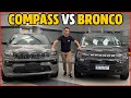 Comparativo: NOVO COMPASS versus BRONCO SPORT. ACABOU PARA O JEEP?