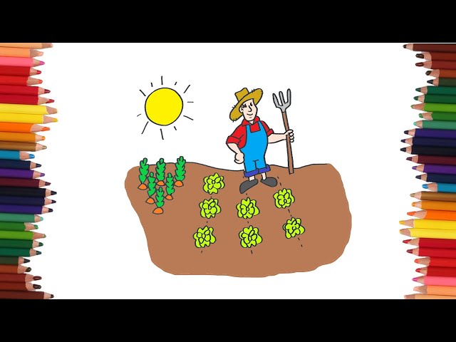 como dibujar una huerta | Dibujos faciles - YouTube como-dibujar-una-huerta-dibujos-faciles-youtube