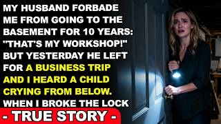 For 10 Years My Husband Locked The Basement Door — One Night I Finally Found Out Why