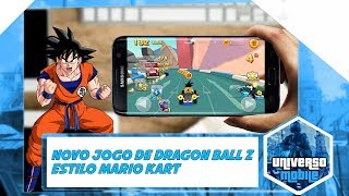 Saiu!! Novo jogo de Dragon ball Z estilo Mário Kart para Android screenshot 3