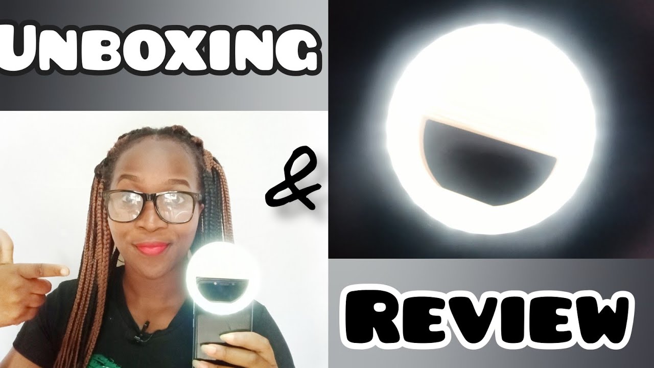 unboxing my jumia selfie ring light | a minimalist perspective | #