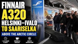 Finnair A320 to the Arctic Circle | Helsinki to Ivalo Review screenshot 4