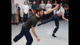 Brandon Coleman Class At Peridance