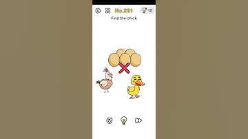 Brain Out Level 221 | Find the chick | Brain Out Game Solution Level 221
