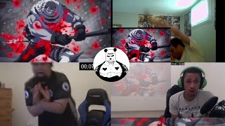 Katakuri Stabs Himself Luffy And Katakuri Conquerors Haki Clash Reaction Mashup - One Piece