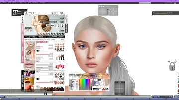 Second life: How to apply hair bases to mesh heads (part 3 of 3 LELUTKA)