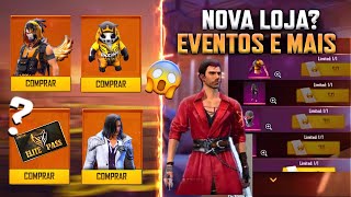 NOVA LOJA DE DESCONTOS? COMO PEGAR A SKIN PRINCESA CAVEIRA DE GRAÇA, NOVA RECARGA E FIM DO KALAHARI