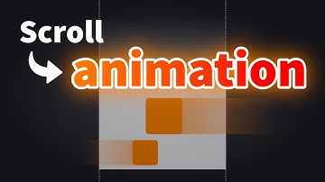 How To make Scroll Animations with only CSS in 5 minutes
