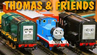 Jim Zim Trains:  Racing Thomas & Friends Gscale Model Trains