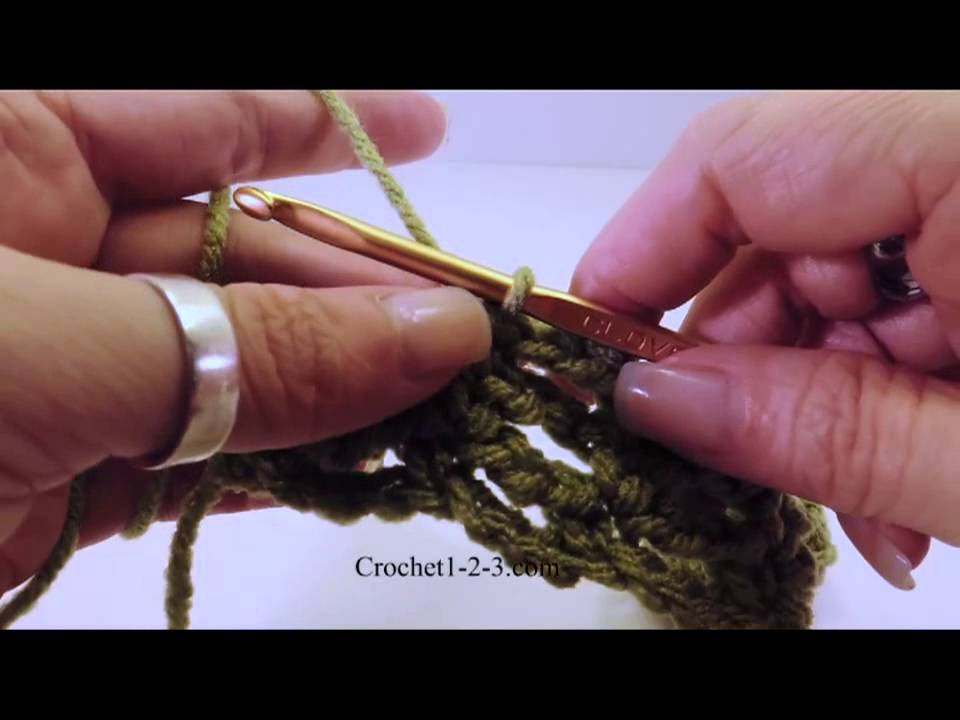 Crochet 1-2-3 Issue 5 Working In Short Rows - YouTube