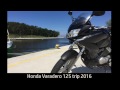 Honda Varadero 125 moto trip