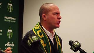 Portland Timbers introduce new coach Giovanni Savarese