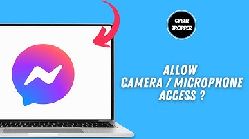 How to Allow Camera And Microphone Access on Facebook Messenger on Laptop