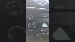 Mercury Montego 2007.. Ford 500.. Ford Escape.. Type CD-6 Problems with the CD player Mercury Montego 2007 Problems