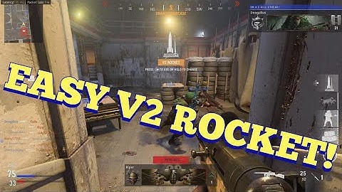HOW TO GET A V2 ROCKET (NUKE) EASILY ON VANGUARD!