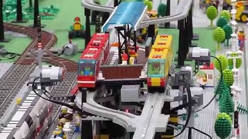 LEGO Track Switches For Monorail Train - Railroad Switch