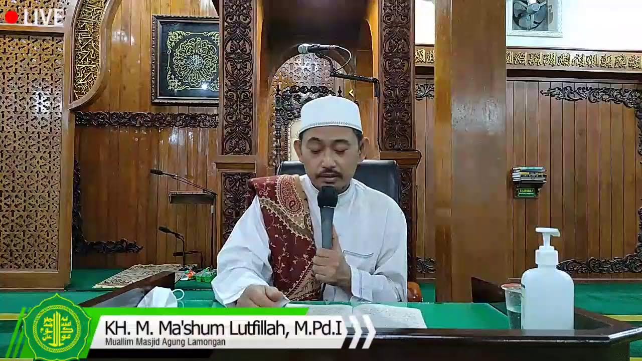 Pengajian Kitab Lubabul Hadits Bab Ke-39 Larangan Meratapi Orang Meninggal Oleh KH Ma'shum Lutfillah