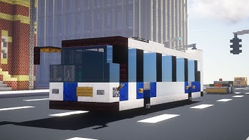 Minecraft NYC MTA Novabus LFS Bus Tutorial
