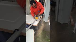 So we are using empire 98” cutting guide cut straight no problem.