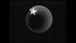 Hanna-Barbera Productions  Swirling Star  - The 1979 Original Logo B&amp;amp;W