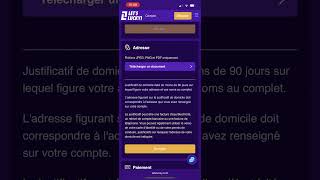Let's Lucky – Vérification d’Identité (KYC) | Guide Complet